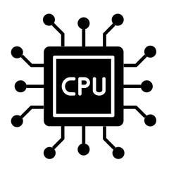 Poster - Cpu Icon