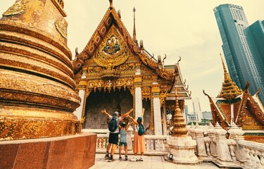 family travel in Bangkok 