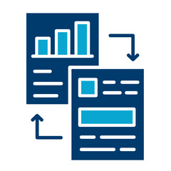 Canvas Print - Comparable Analysis Icon