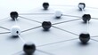 © CHA - A conceptual image of interconnected data points forming a customer network.