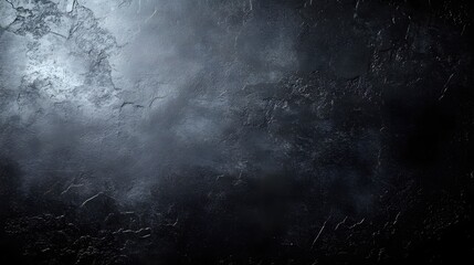 Poster - Dark and Moody Texture with Subtle Light Play for Dramatic Background and Design Element