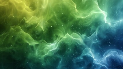Poster - Colorful abstract background with waves of vibrant color