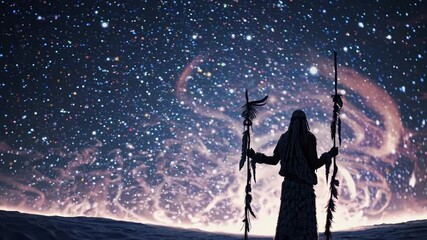 Aufkleber - man in the night
