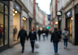 © kokoto - people walking in the city blur