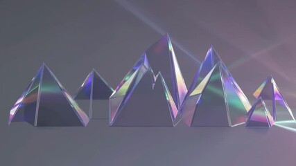Poster - abstract blue background