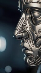 Poster - mask on black background