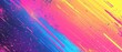 © Ameer - Vibrant retro 80s and 90s inspired abstract background banner featuring a bold noisy gradient, neon hues, and playful Memphis-style shapes