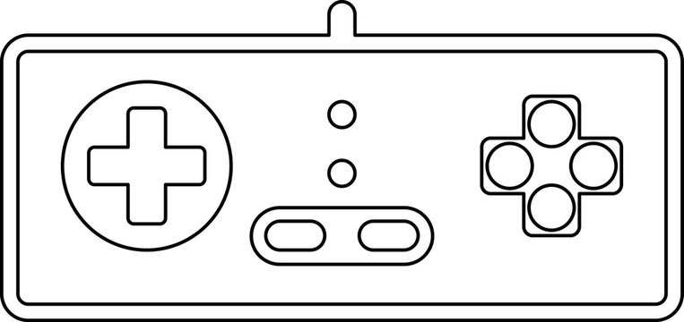 Games icon. Gamepad new concept. Black and white game controller symbol trendy flat and simple style icon for web site design, logo, app, game UI isolated on white background