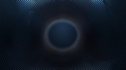 Wall Mural - Abstract minimalist composition with radial lines emanating from the center on Blue background. Featuring white space in the center for text, ideal for design templates and modern banners.