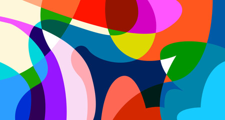 Aufkleber - Vector colorful abstract psychedelic liquid and fluid background pattern	
