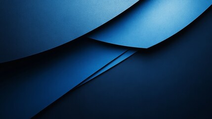 Wall Mural - Abstract minimalist wallpaper with subtle geometric elements and patterns on Blue background. Featuring white space in the center for text, ideal for design templates and modern banners.