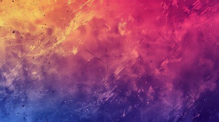 Canvas Print - vintage retro gradient background with subtle grain texture, perfect for nostalgic design projects a