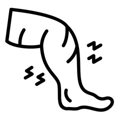 Sticker - Edema Icon