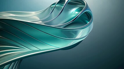 Poster - Captivating dance of fluid shapes and colors flowing in a mesmerizing display of motion and light in a serene setting. Generative AI