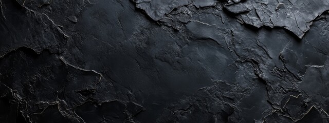 Aufkleber - Dark Abstract Patterned Background for Design. Banner Template with Central White Space for Text. Ideal for Contemporary Minimalist Projects.