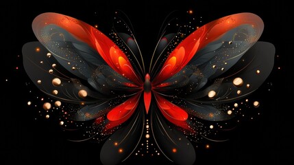 Poster - mesmerizing fractal explosion of colorful ethereal light and energy