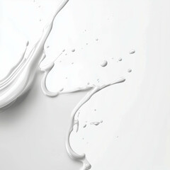 Poster - Abstract White Background with Paint Texture for Design and Creative Projects