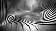 © ADD PHOTO - Monochrome Spiral Tunnel Abstract Architectural Curve Design