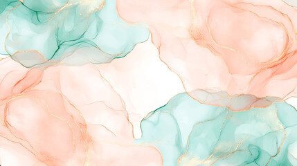 Poster - Elegant abstract art design with soft colors for modern interiors digital artwork contemporary environment aesthetic viewpoint
