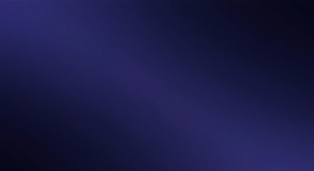 Poster - Modern abstract gradient dark purplish blue banner background
