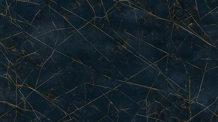 Poster - Abstract art displaying intricate lines and patterns on dark background digital wallpaper graphic design modern aesthetic