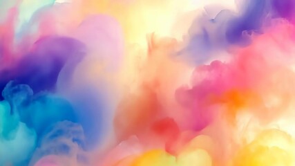 Poster - Swirling colors dance together in a vibrant display of artistic expression and emotion. Generative AI