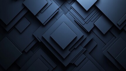 Trendy Blue background with futuristic patterns for design, featuring white space in the center for text. Ideal for modern banners and abstract wallpapers.