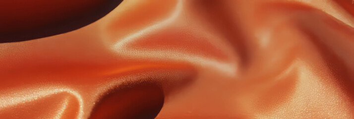 Poster - Textured copper suede fabric with fine nap and subtle sheen for creative projects