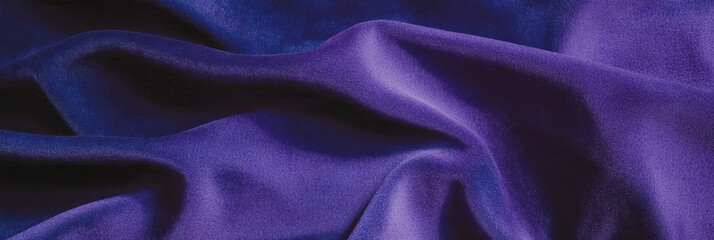 Aufkleber - Deep violet suede texture with short nap and subtle sheen for design applications