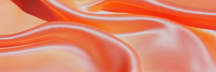 Poster - Peach suede texture showcasing smooth surfaces and subtle light variations