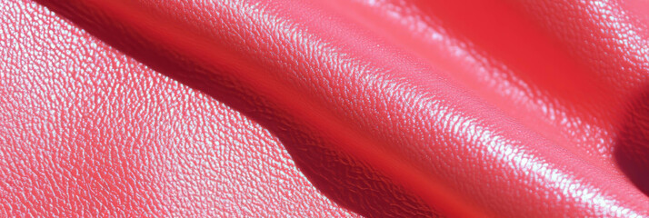 Aufkleber - Elegant pink leather with a smooth sheen for design projects and banners
