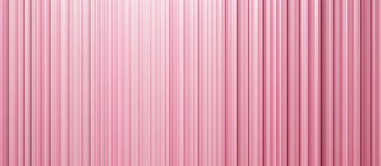 Fototapete - Textured pink striped background with repeating vertical lines creating a soft gradient effect, ideal for paper design and modern aesthetics.