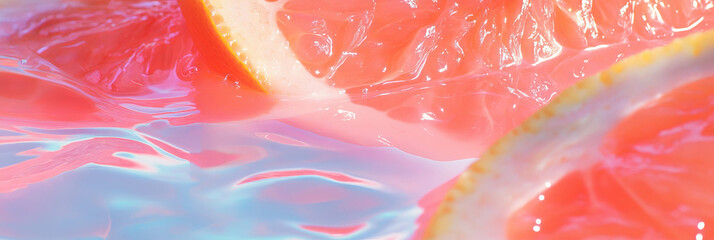 Poster - Creating ripples in rice milk with refreshing grapefruit segments