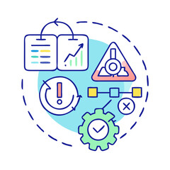 Poster - contingency measures icon, contingency measures vector illustration-simple illustration of contingency measures, perfect for contingency measures logos and icons