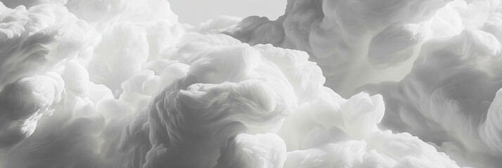 Aufkleber - Soft, abstract cloud texture with a serene matte finish creating a calming atmosphere