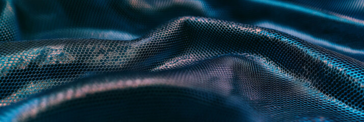 Aufkleber - Exploration of ballistic nylon texture with brushed steel and asphalt elements