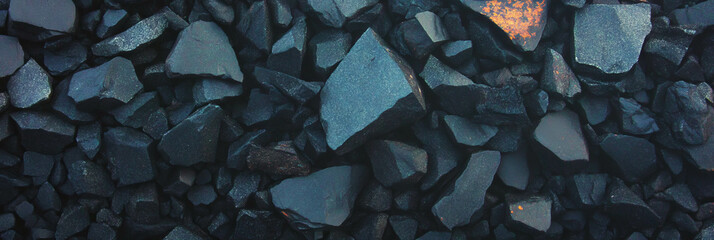 Aufkleber - Exploring the unique texture of black sand and fine ash with a smooth finish