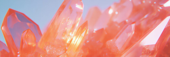Aufkleber - Concentrated crystal flares showcasing bright center area and soft fading edges