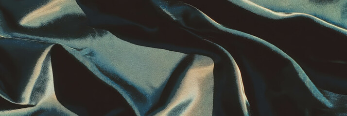 Poster - Crushed velvet texture featuring deep shadows and a rich surface detail