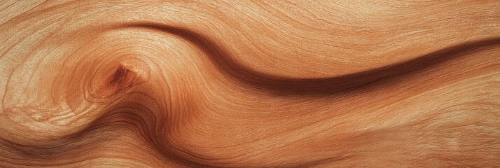 Poster - Dark beige paper texture with prominent wood grain and rough surface details