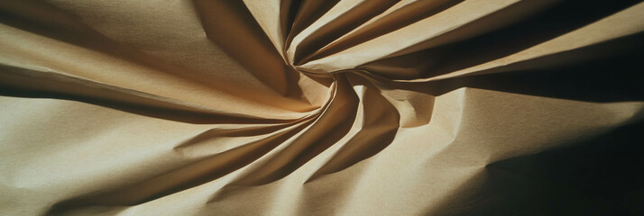 Aufkleber - Dark brown paper displays a coarse spiral texture with uneven surface patterns