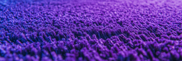 Poster - Deep violet loop pile carpet texture with dense and uniform small loops