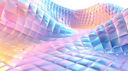 Leinwandbilder - a d rendering of a colorful patterned fabric
