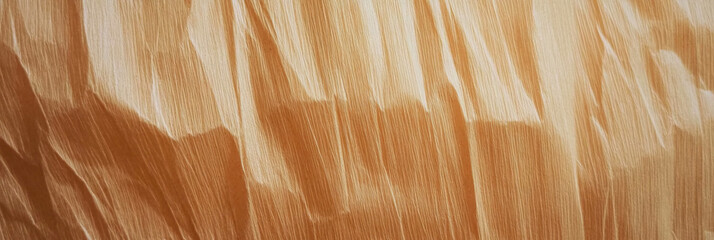 Poster - Light brown paper texture showcasing long straight fibers and natural variations
