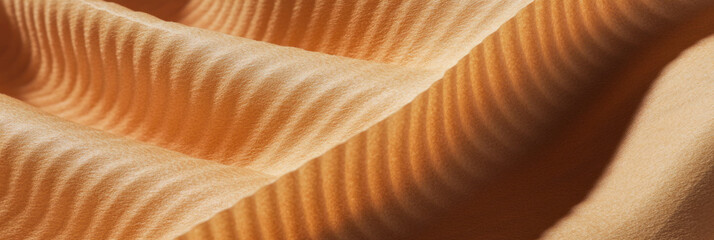 Poster - Textured light brown paper showcasing vertical fibers and a unique surface design