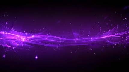 Wall Mural - Purple energy wave, dark background