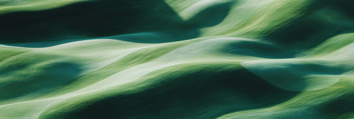 Poster - Light green fairway texture with subtle mowing lines and smooth surface viewed from above