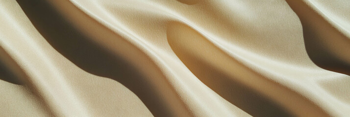 Poster - Texture of light tan paper featuring fine diagonal wavy grain with smooth finish
