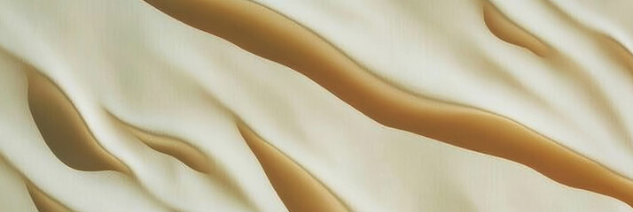 Poster - Subtle striped pattern on light tan paper showcasing smooth texture and elegance
