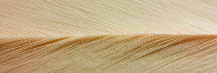 Poster - Light tan paper texture featuring horizontal interwoven fibers with a smooth finish